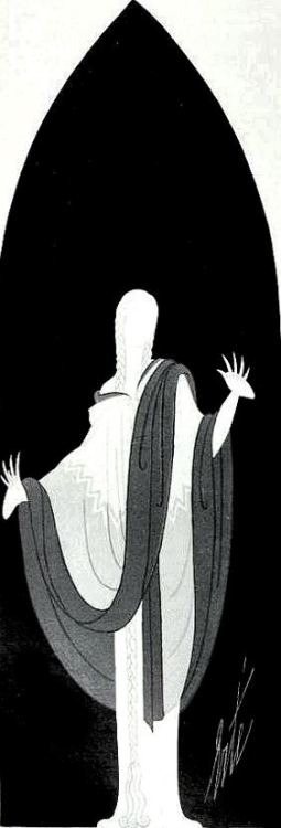 danismm:“Pelléas and Mélisande”. Costumes by Erté, 1931.
