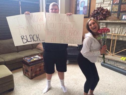 lcuigi: blairwald0rk: why I want an explanation why white kids think racism is funny, and why prom p