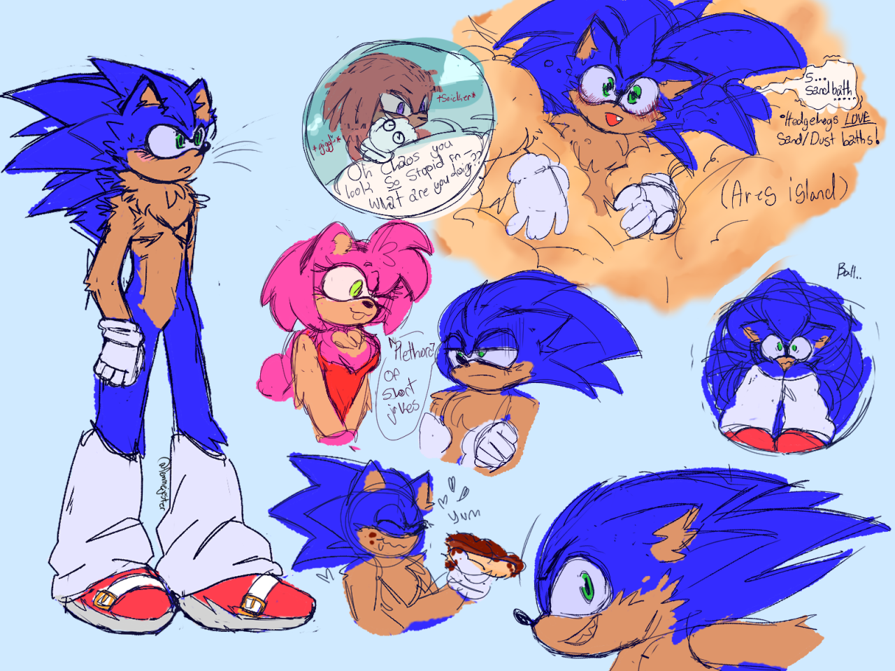 Kaua16 on X: some cool things ig #sonic #tails #knuckles #amyrose