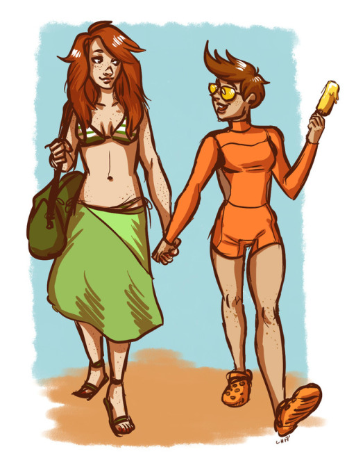 skye3337draws:soooo a few days ago i reblogged this post by @justoverwatchthangs with swimsuit ideas