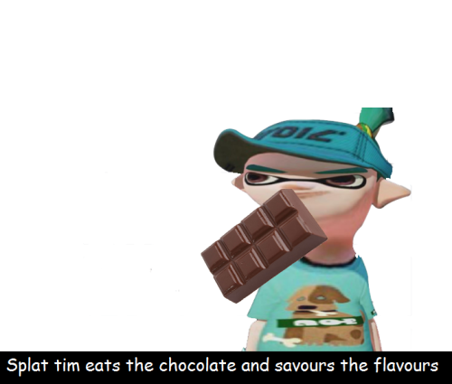 splattimdirtyconfessions:“Splat tim eats the chocolate and savours the flavours“- attackinlucapri
