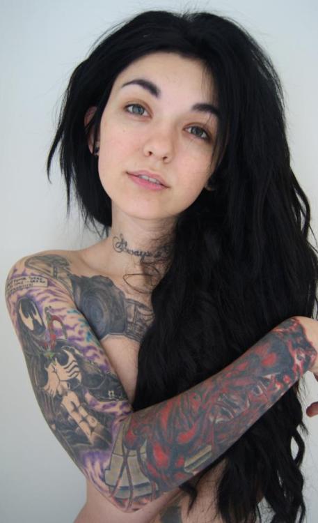 Tattoos everywhere.