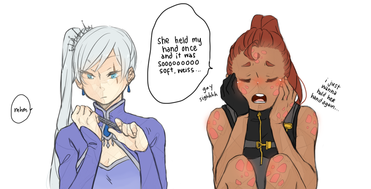 vitt-99: jiyeong: useless lesbian baby ilia asking useless lesbian weiss for advice