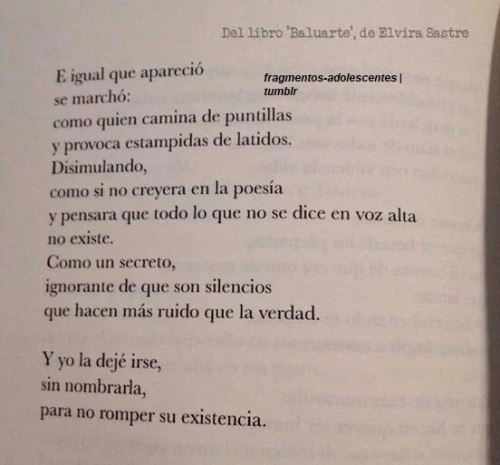 fragmentos-adolescentes:  Libro: BaluarteAutora: Elvira Sastre.