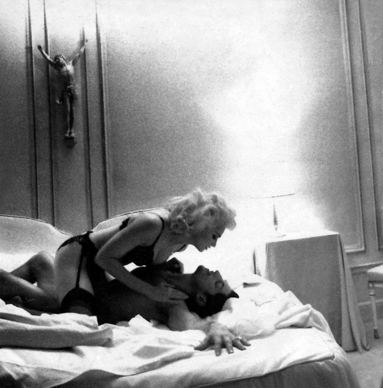 madonnascrapbook:  Madonna and Tony Ward starring in the banned “Justify My Love”