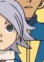 aphrodi:moodboard of fubuki either being halfway out of the shot or blocked by others inspired by th