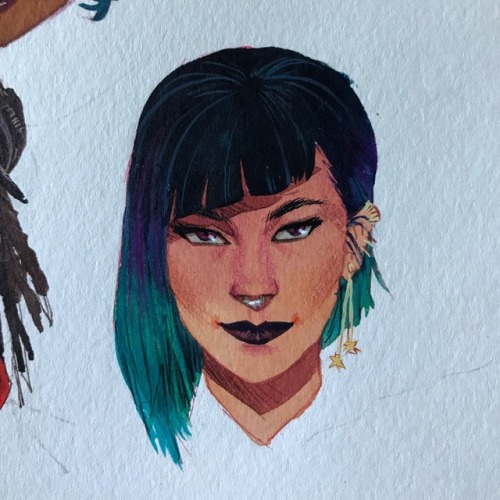 kevinwada:New Nico Minoru design by THE @kristaferanka