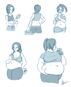 marmalade-draws-bellies:weight gain sequence