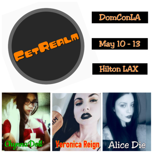 We here at FetRealm are excited as hell to be attending #DomConLA this year.If your attending the co