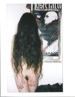 gestalta:  Model: Gestalta / Photo: Twitchet Shot on Instax.  Cambridge, 2011