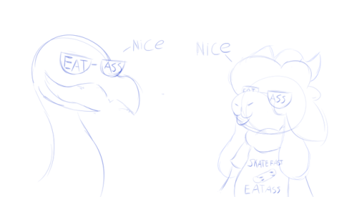 look at these images my friend drew of our sonas and also salazzle, they give me such joy…the