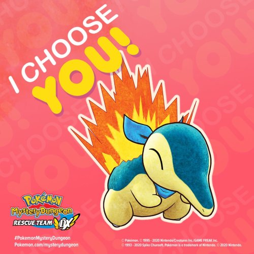 thepowerofone:Pokemon Mystery Dungeon Valentines from the Play Nintendo Website