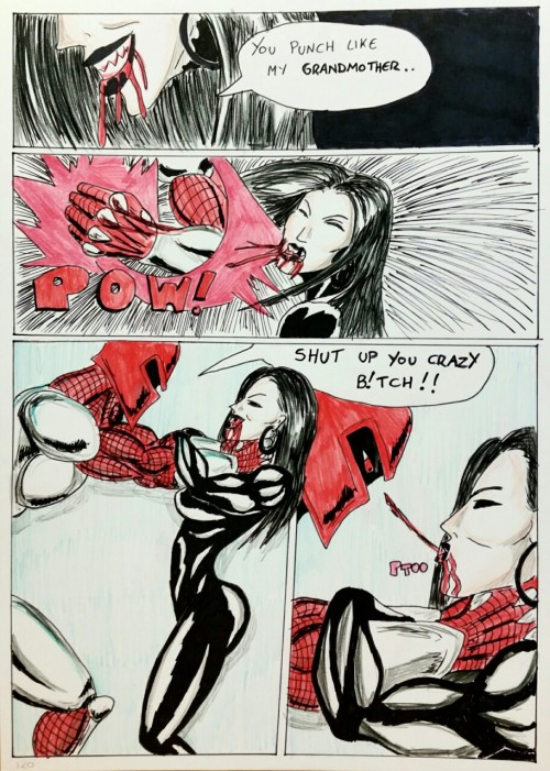 Kate Five vs Symbiote comic Page 120  The porn pictures