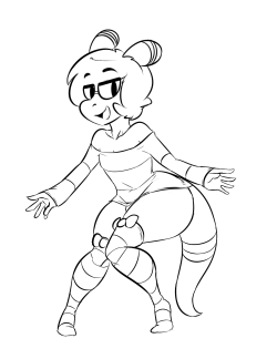 Whackyscissors:  Drew Some Fan Art Of Shoo!Love To Draw Cute Butts And Making Them