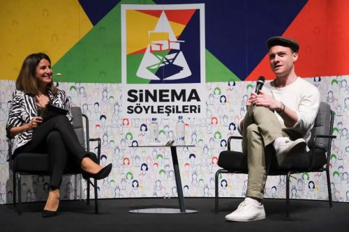 kerembursindaily: Kerem Bürsin at the Cinema Talks program