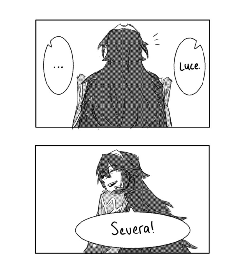 pov. you are severa and that makes you luci’s most favorite person in the entire universe 