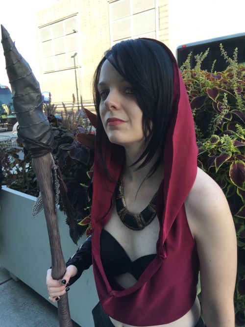 veliseraptor:tfw your mother raised you in a swamp but you still look damn fine (me as Morrigan | NY