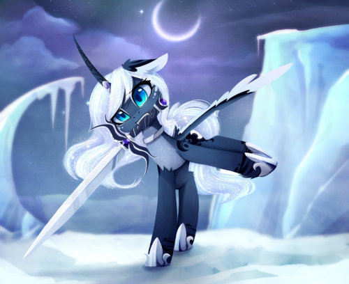 magnalunaarts:  Warrior Goddess… in training by MagnaLuna    Young Luna trying to improve her skills with a very heavy sword… :‘3   
