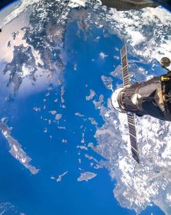 spaceexp:  Stunning photo of Greece and Turkey taken from ISS. 