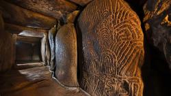 legacy-of:  Gavrinis tomb, Neolithic (3500-3000 BC), Brittany, France.Wiki.