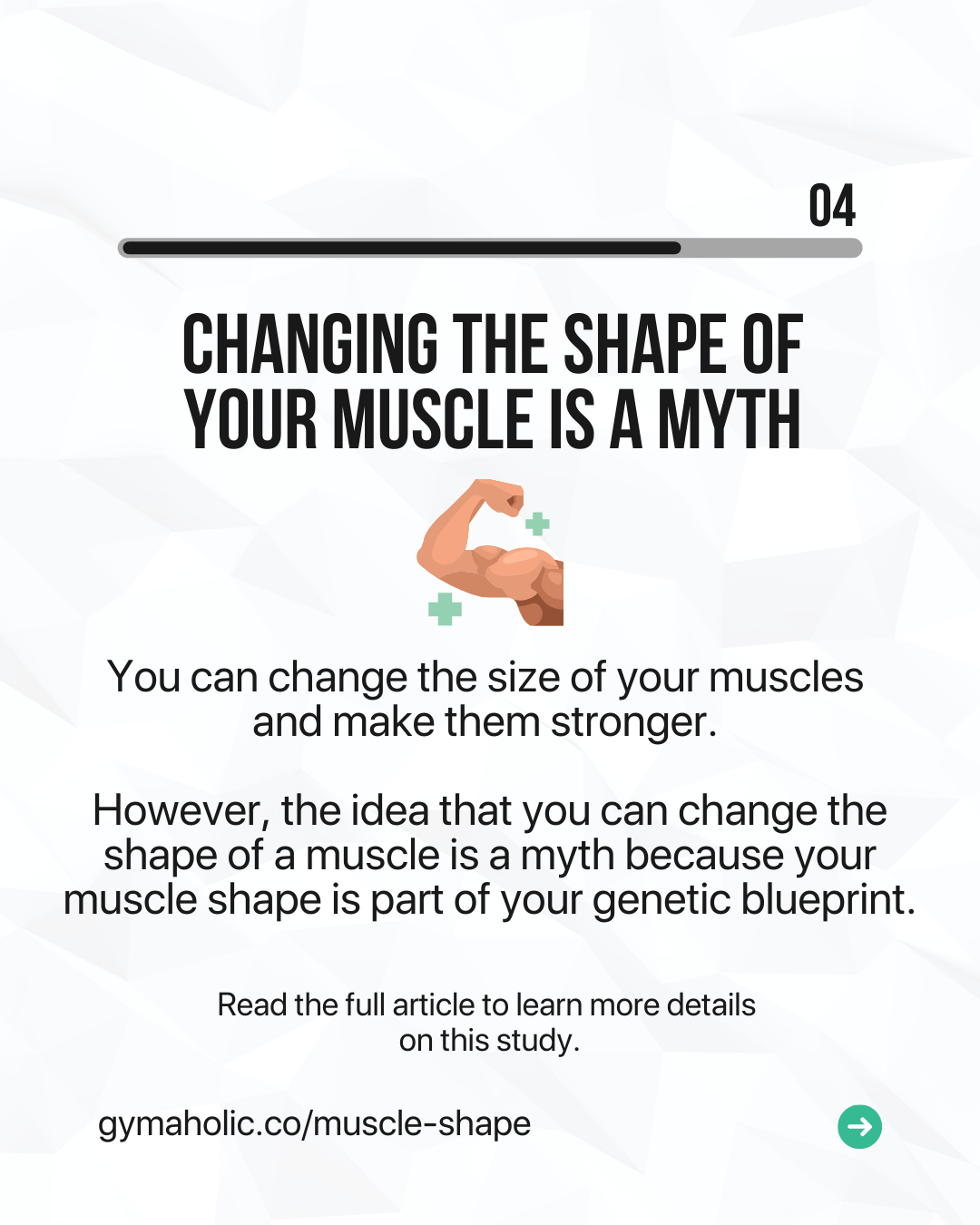 Can You Change the Shape of Your Muscles?