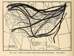 nemfrog:  Fig. 465. Paths of cyclonic storms