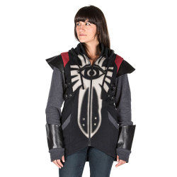 coelasquid:  coelasquid:  This hoodie, though.  Oh apparently Think Geek is having a 30% off sale on clothes if you use the coupon code LAYERS today, so if you want this you can save like ฤ.   HEAVY BREATHING