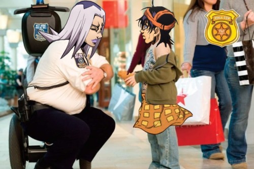 Mall Cop Abbacchio