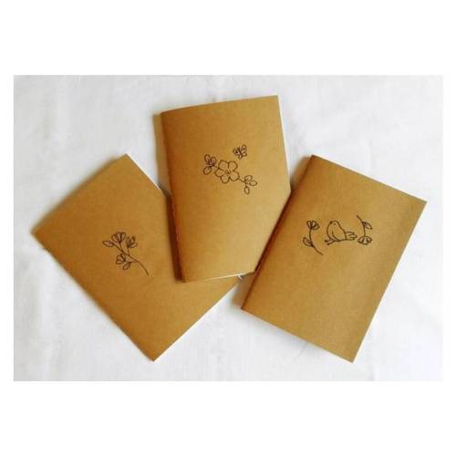 Notebooks con copertina ricamata