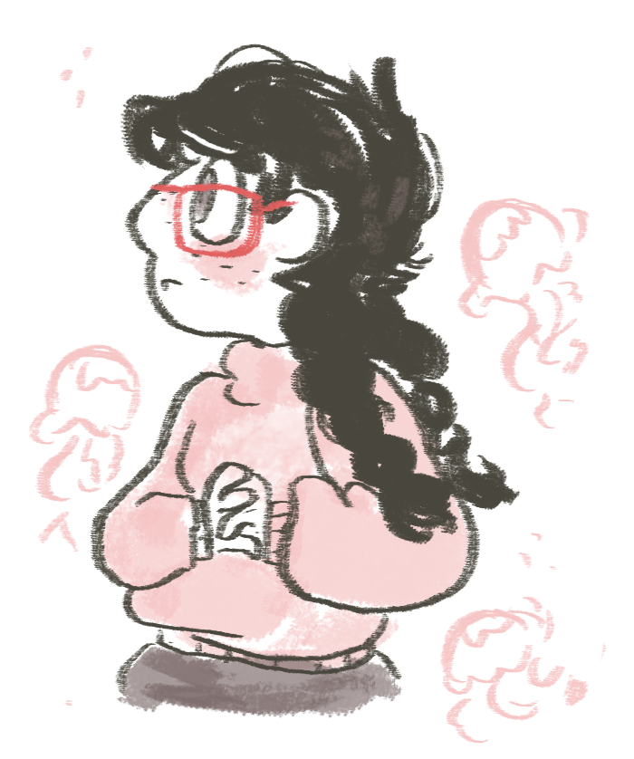 mushroomstairs:  trying out a new brush
