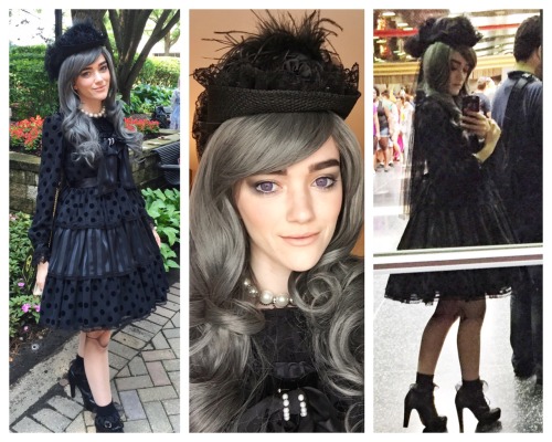 Better collage - also posted to Closet of Frills on Facebook Anime Midwest Day 1 Outfit Shot. OP: An