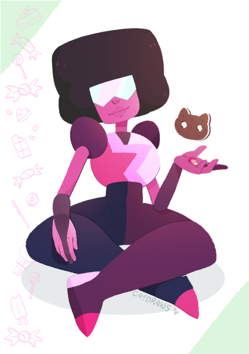 caydraws:  gems + sweets 