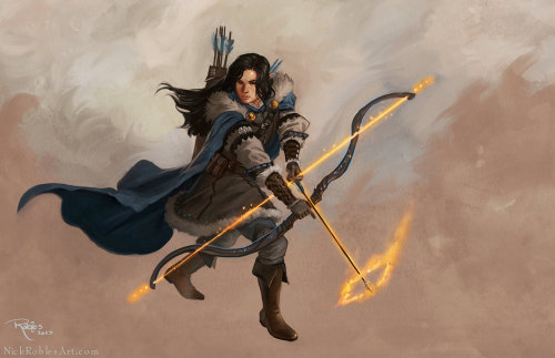 we-are-rogue:Vex'Ahlia by NickRoblesArt