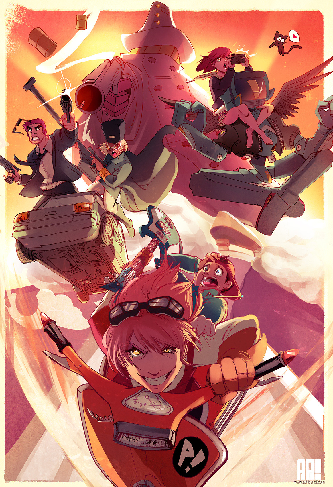 thequeenriot:  And I finally finish this piece that’s bee driving me crazy for
