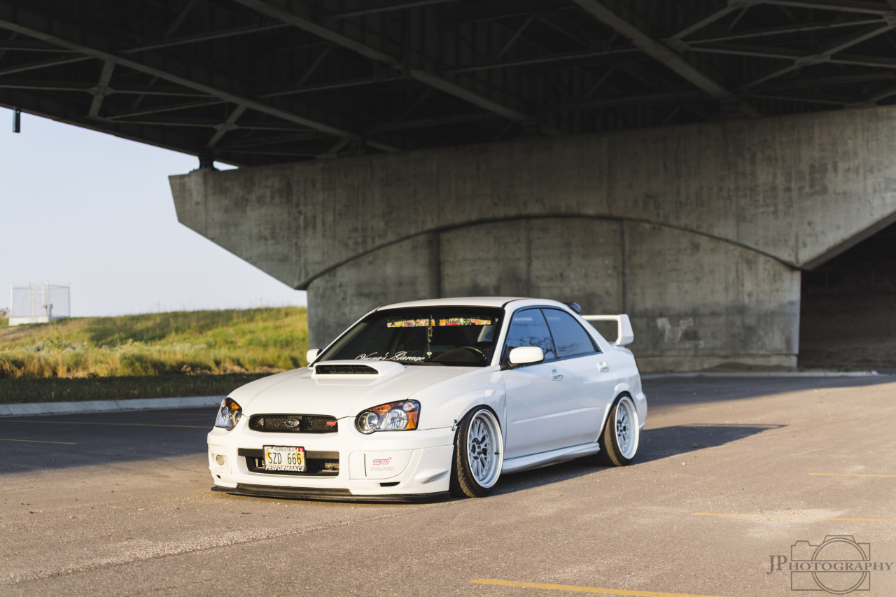 johndatcom:  The White STi