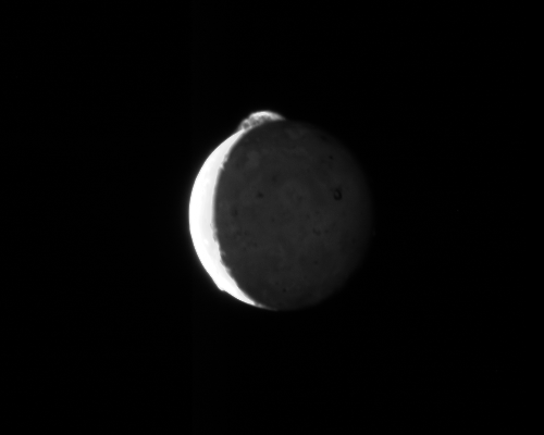 astronomyblog:    Eruption of the Tvashtar volcano on Jupiter’s moon Io, photographed
