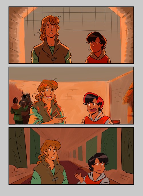 dragonskeepcomic:  Sometimes the page you set out to do doesn’t work anymore, and you realize 