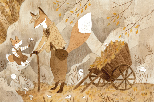 vanessagillings:Happy first day of Autumn for the Northern Hemisphere! This is an older piece as I r