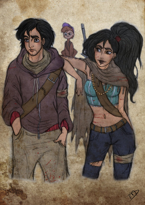 whatthecool:  10 Amazing Disney Apocalypse Illustrations by kasami-sensei More can be viewed on his deviant art page