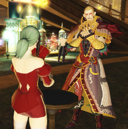 lesserkey:Me and necrologos cosplayed FF6 again! Kefka took Terra out to the Gold Saucer for some triple triad. :B