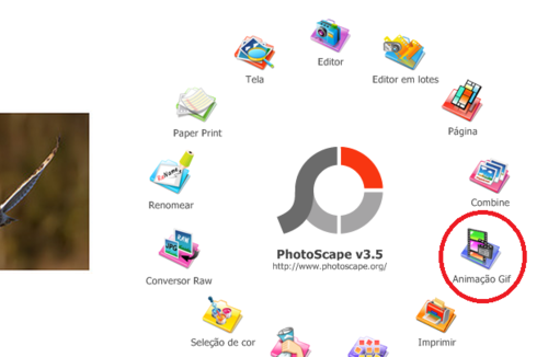 Tutorial de ''Como fazer um gif legendado'' (modo simples) pelo PHOTOSCAPE