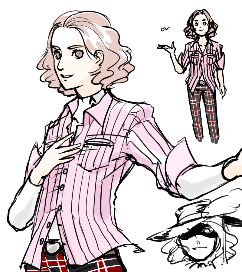 mediseller: the genderbent vers of phantom thieves except akira and akechi i made