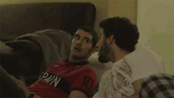 xskrx:  My first gif (ever) for the bestest scene of the youtube series @3yal_apt ! #شقة_العيال