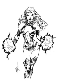 comicbookwomen:  Starfire-MC Wyman