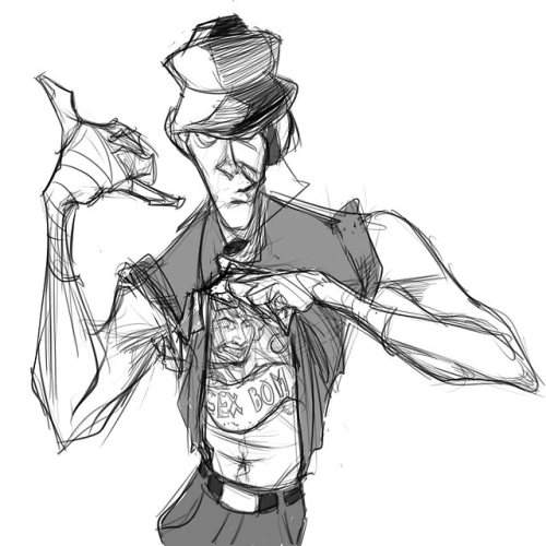 punyfan:I joined a 1 sketch per day challenge for all the mercs and here’s the result.