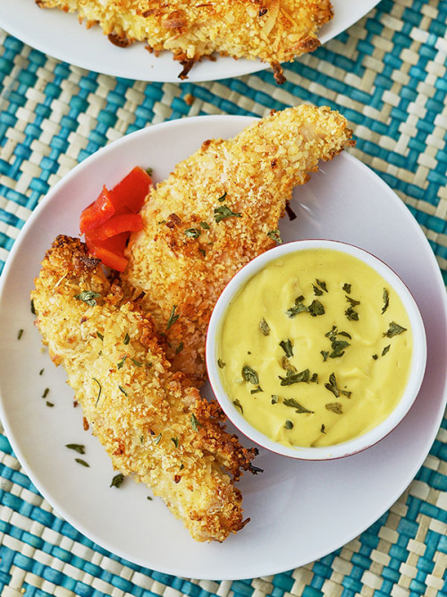 Porn Pics craving-nomz:  Coconut Chicken Fingers