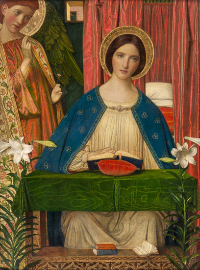 monsieurleprince:  Arthur Joseph Gaskin (1862-1928) - The Annunciation  