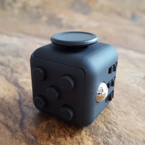 kameko13: introvertpalaceus:Every Stress Cube comes with six dynamic fidget features, Switch, Flow