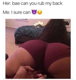 maybe-itdoesntmatterr:  deandresr: tapraisha:  soulbruva3:  90svigilante:   treygotguap:  😭👨‍🔬  But we know what we’re getting when we ask 😂😂   Dis me lol   You can do whatever but it’s only right to take care of my back before you