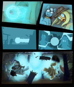 Page 7 - Shit just got real. Took me a little long to finish, because it&rsquo;s one of them pages that shows some real action. ;)